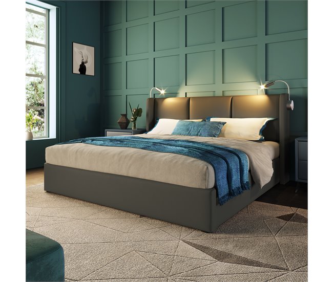 Canapés abatibles Gris