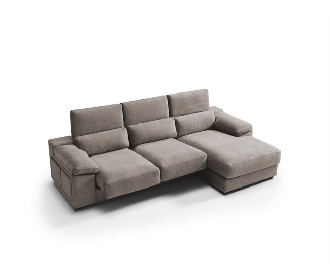 Chaise longue 4 plazas LEVON Vison