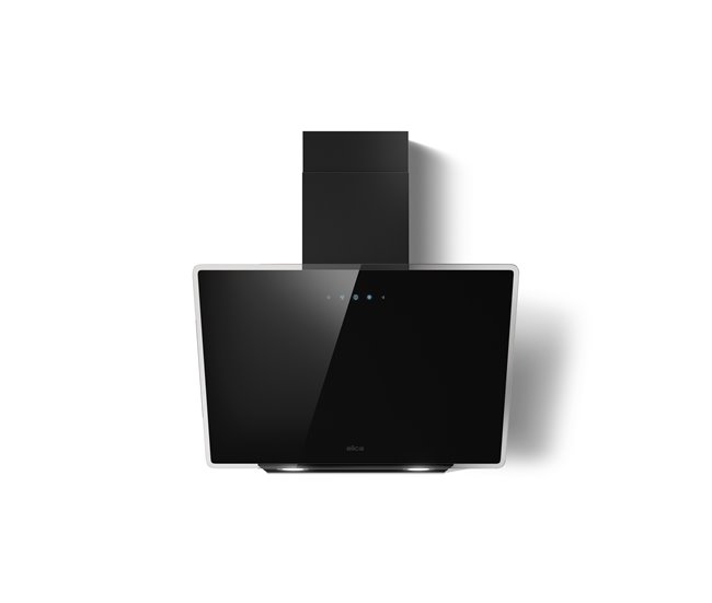 Campana decorativa inclinada SHIRE Negro