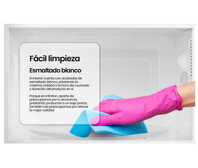 Microondas Infiniton MW-0115 20 L 700 W Blanco
