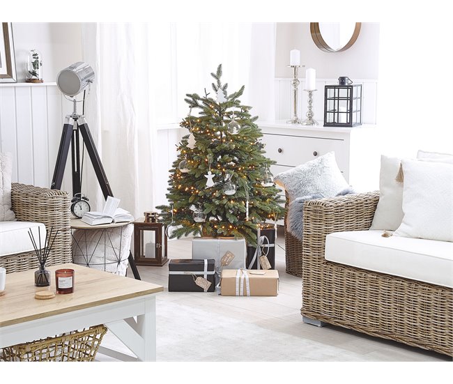 Beliani Árbol de Navidad HUXLEY Verde
