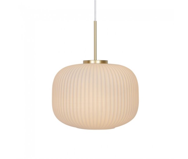 Lámpara de techo Milford 30 Latón Cristal Nórdico Multicolor