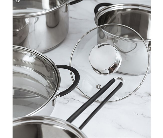 Batería de Cocina Sensory Gris