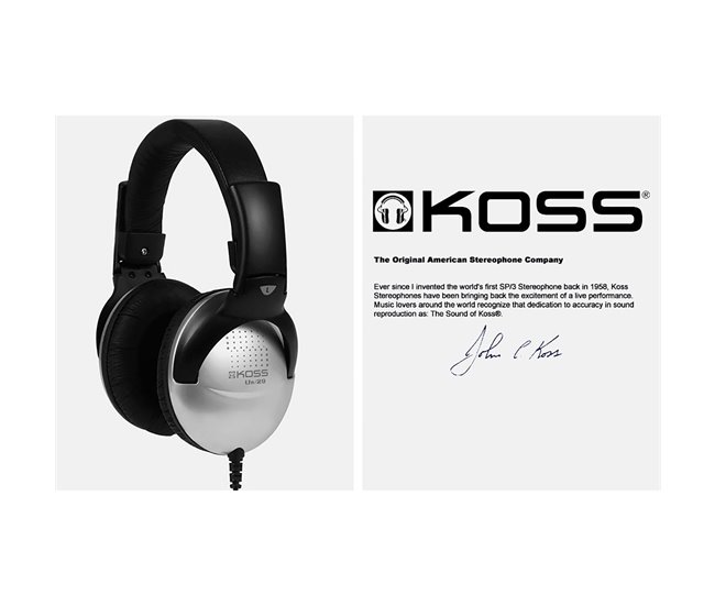 Auriculares con cable KOSS UR29 Negro