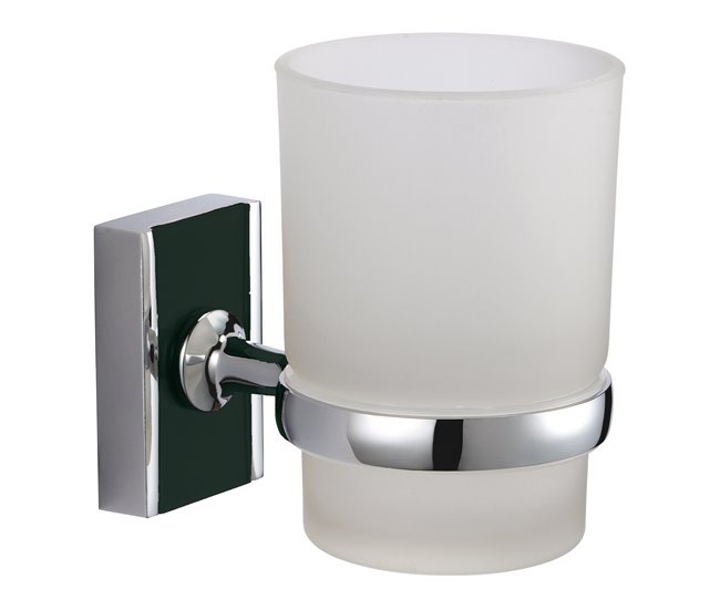 Portacepillos De Dientes Msv "Alba" Cromo