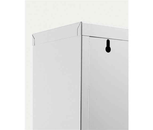Zapatero de metal IRON 104x50x15cm Blanco