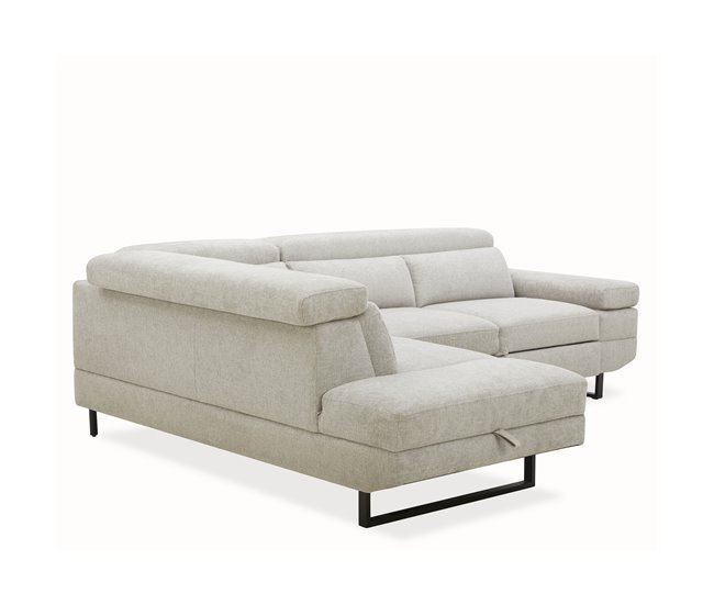 Rinconera con cama SWAN Gris Claro