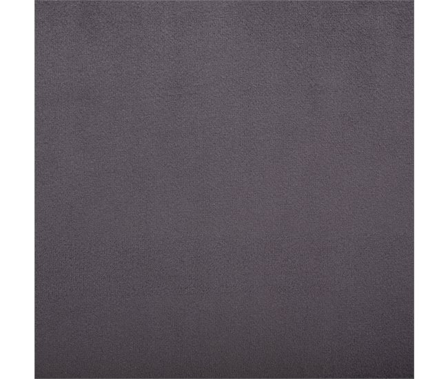 Banco Cofre de terciopelo 102x38 Gris