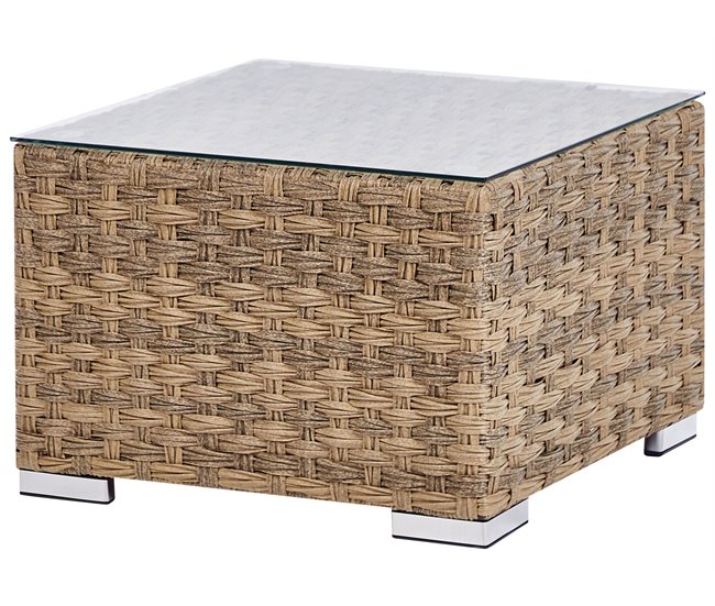 Beliani Conjunto de jardín XXL Beige