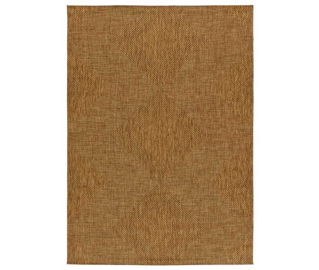 Alfombra de interior/exterior efecto yute GUINEA - ATTICGO 80x150 Natural