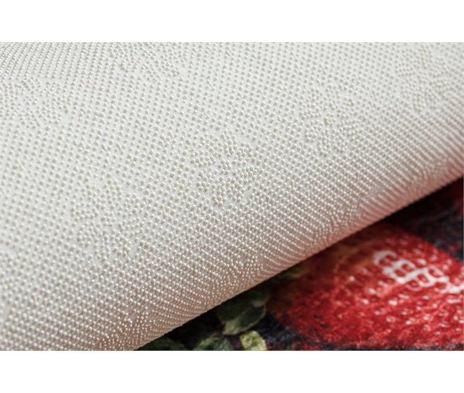 Alfombra lavable ANDRE 1711 Frutas y vegetales para la cocina Multicolor