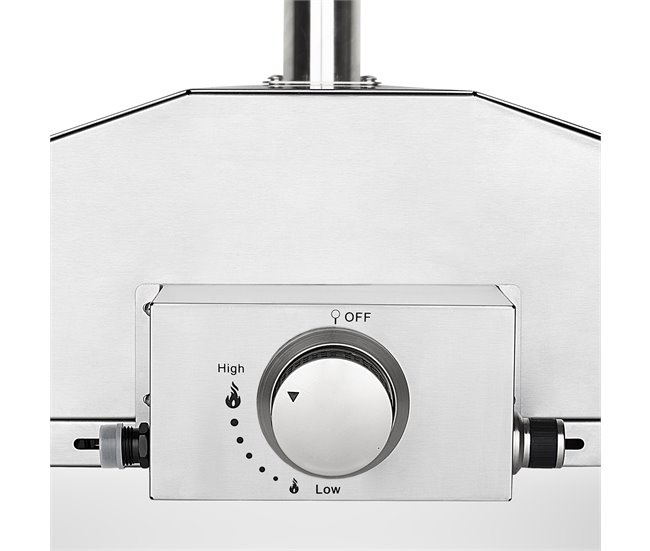 Horno De Gas Para Pizza Gino440 H.koenig Gris