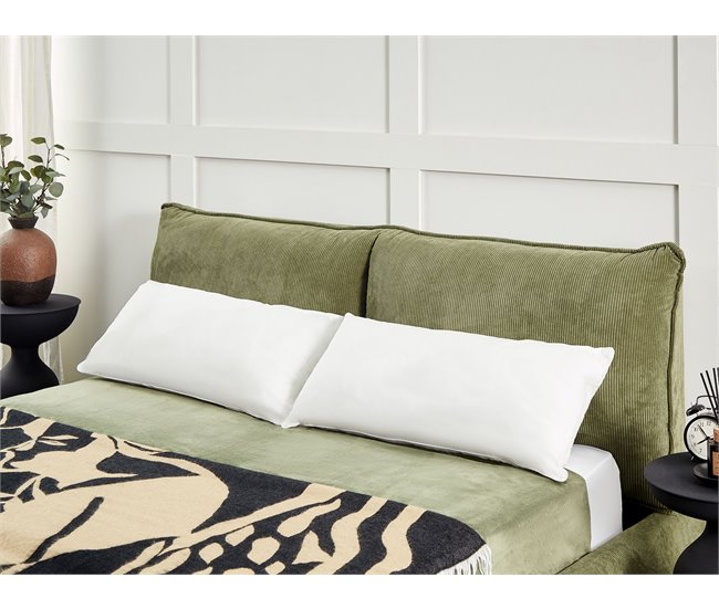 Beliani Almohada TRIGLAV Blanco