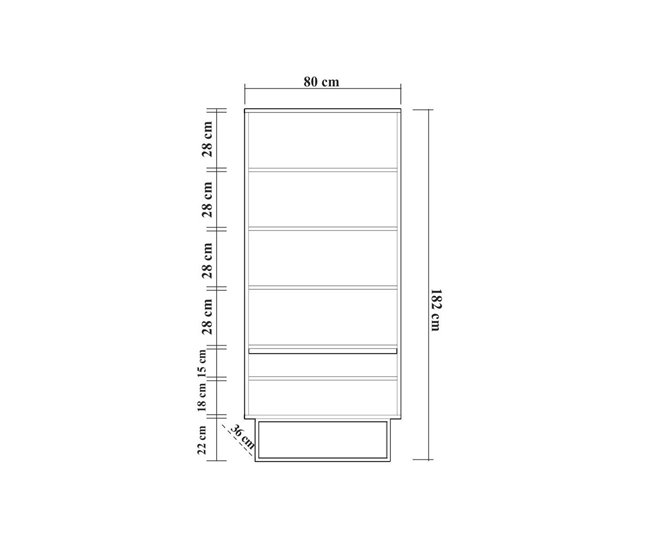 Estantería REA Madera
