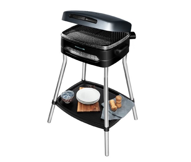 Barbacoa eléctrica PerfectCountry BBQ Cecotec Negro