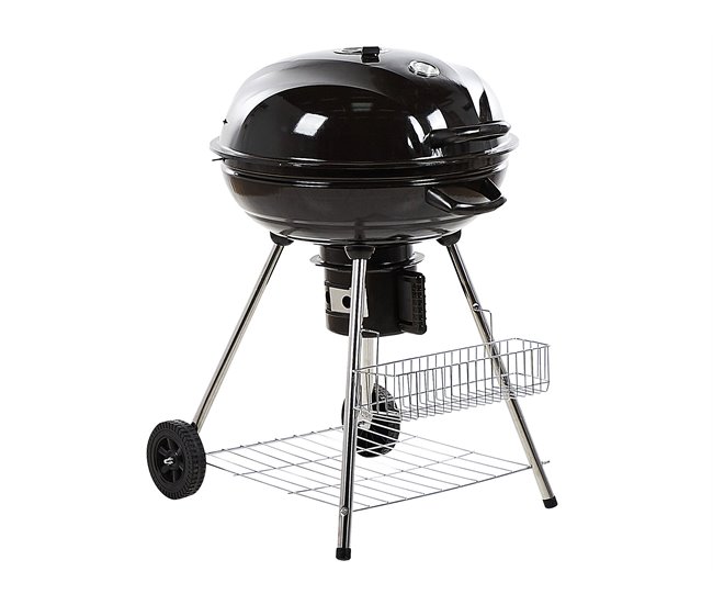 Beliani Barbacoa de carbón MARAPI Negro