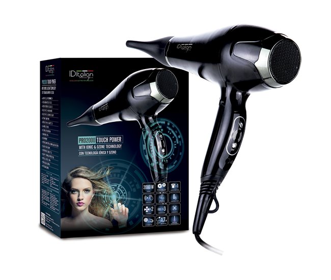 PRO 2000 TOUCH POWER HAIR DRYER Negro