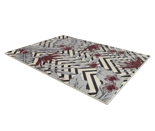 Alfombra HEOS 78540 Hojas Selva 160x220 Crema