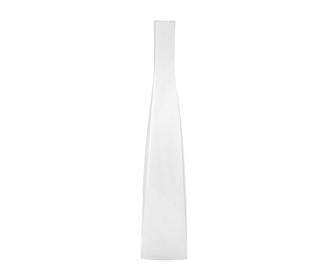 Beliani Jarrón decorativo THAPSUS Blanco