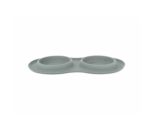 Comedero para Perro Gris