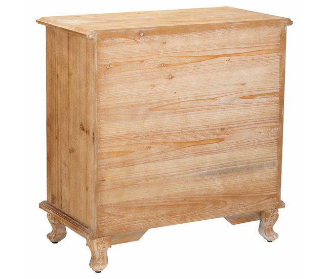 Aparador de madera de 2 puertas Blanco
