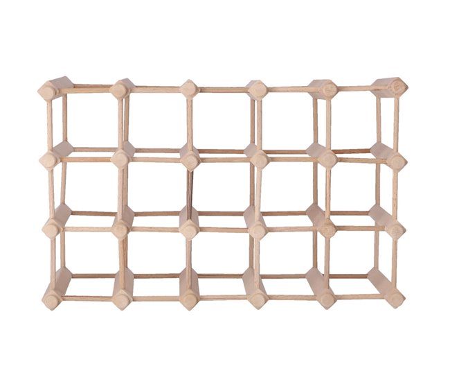 Botellero de haya Natural