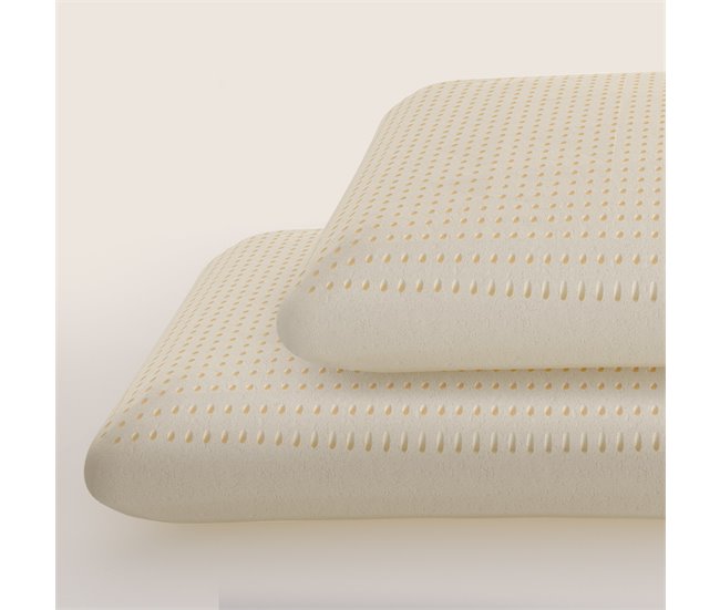 The White Stone Almohada Memory Foam Ergonómica y fresca Blanco