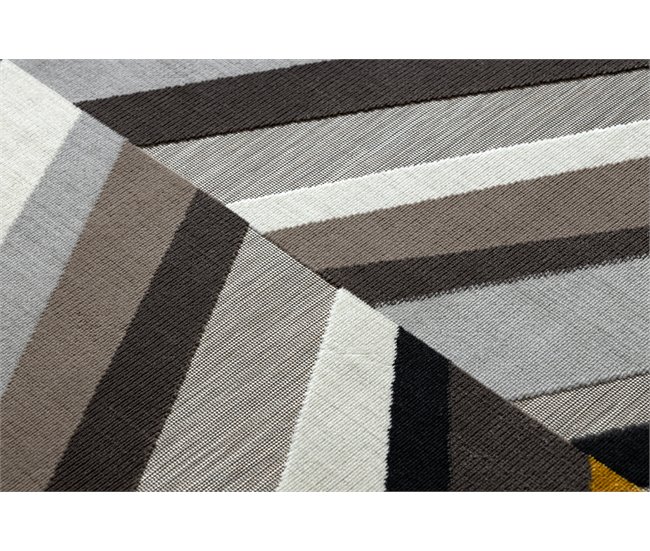 Alfombra LISBOA espina de pescado 80x150 Amarillo
