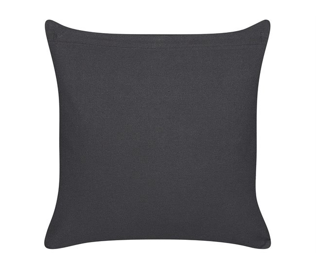 Beliani Cojín decorativo BENZOIN Blanco/ Beige