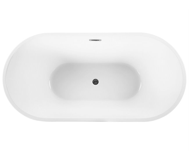 Beliani Bañera independiente HAVANA 72x170 Negro