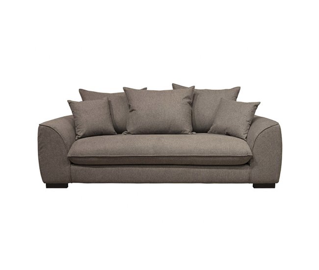 Sofá cama de 3 plazas con apertura italiana SAGA Beige