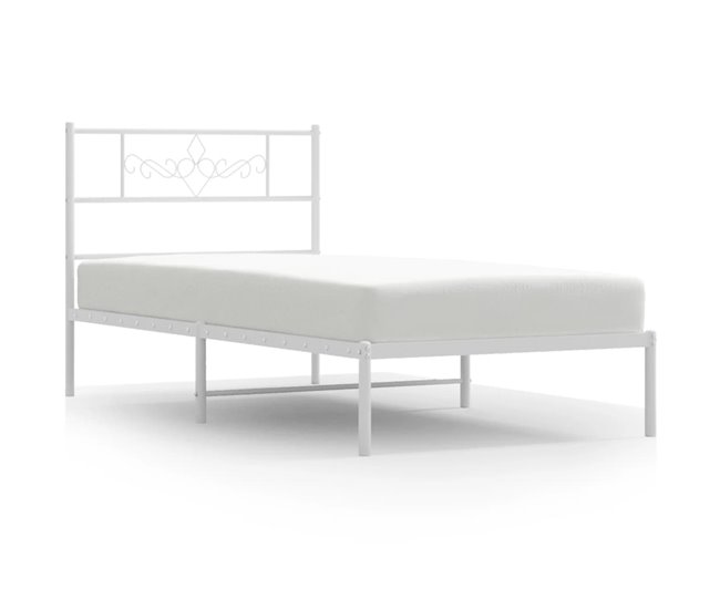 Estructura de cama 90x190 Blanco