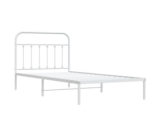 Estructura de cama 100x200 Blanco