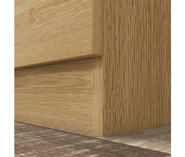 Alacena de Cocina Melamina de Madera HOMCOM Marron