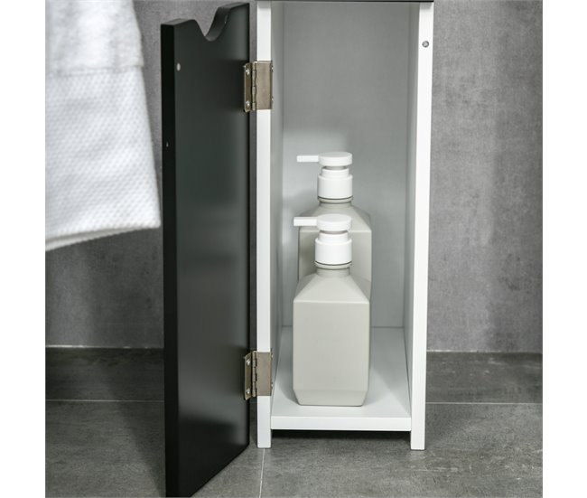 Armario de Baño MDF, Melamina de Madera kleankin, hogar - baño 15 Marron