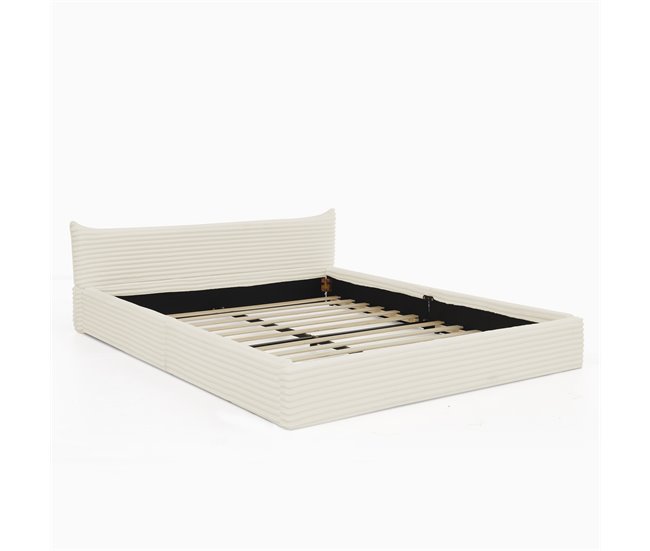 Camas de matrimonio 163x217 Beige