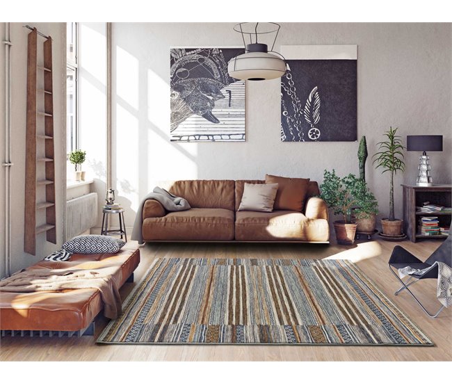 Alfombra vintage SAMARKAND - ATTICGO 133x190 Multicolor