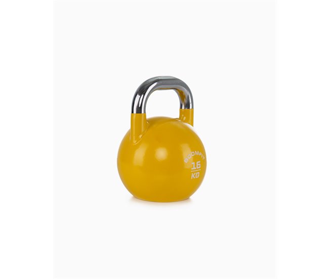 Kettlebell de Competición 16Kg - BOOMFIT Amarillo