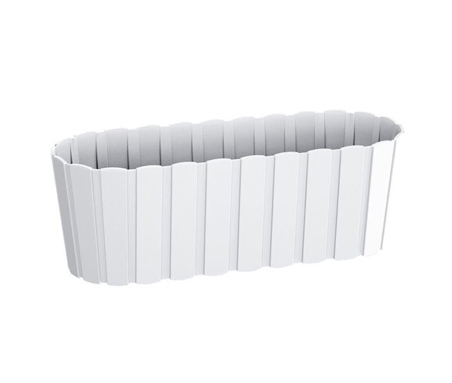Jardinera para balcón BOARDEE BASIC 7,9L Blanco