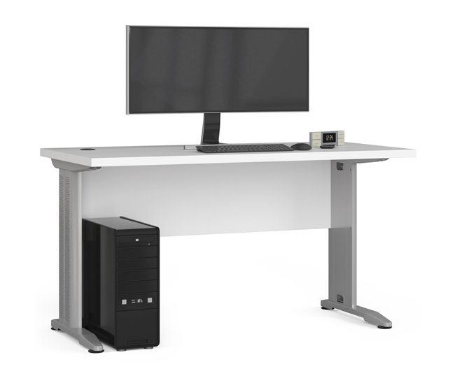 Escritorio BM-135 AKORD cajones 135x60 Blanco