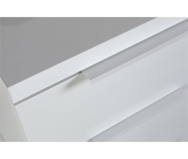 Escritorio ESPRESSO con 4 cajones color blanco Blanco