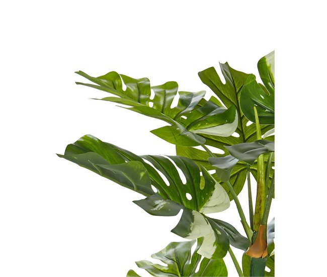 Beliani Planta artificial PLANTA MONSTERA Verde
