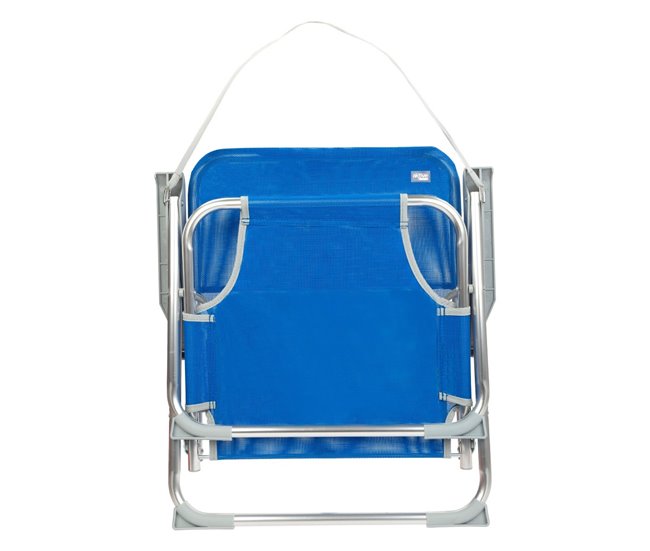 Aktive Pack 2 sillas de playa plegables c/respaldo fijo Azul