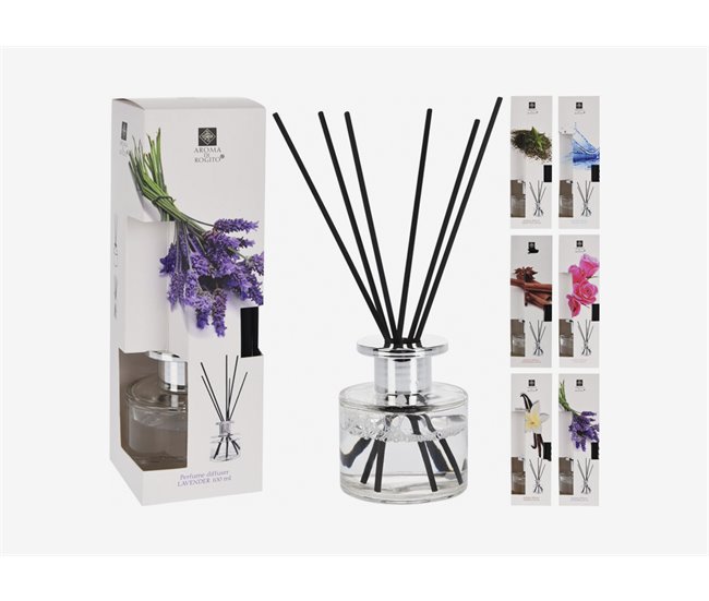Ambientador mikado FLOWER 100ml surtido Transparente