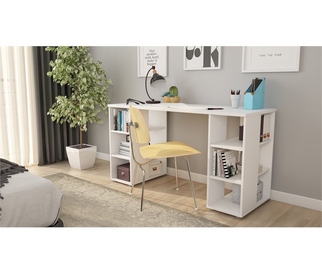 Mesa escritorio STO 3 color blanca Blanco