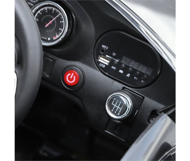 Coche Eléctrico PP, Acero HOMCOM Negro