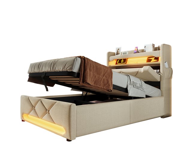 Canapés abatibles Beige