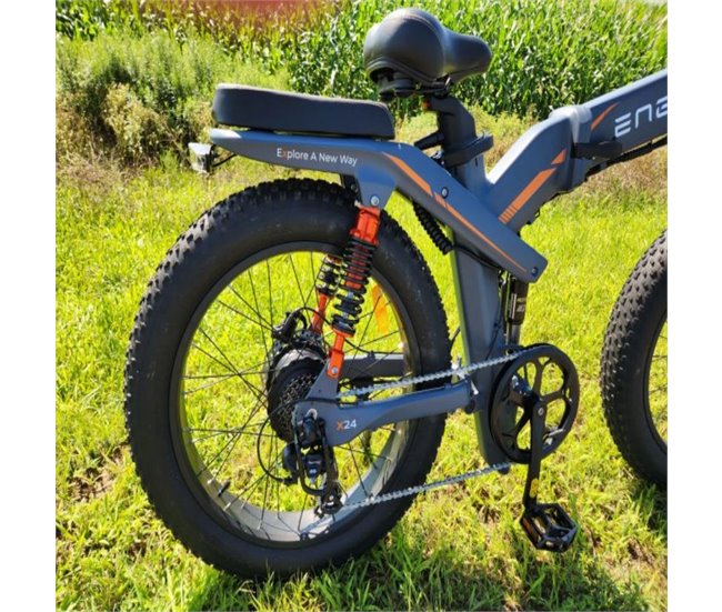 Bicicleta Eléctrica ENGWE X24 - Motor 1000W Batería 921.6WH 64KM Autonomía Gris