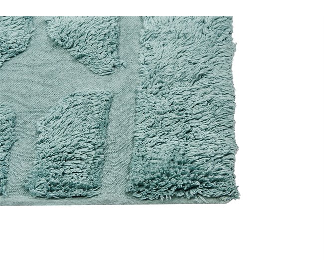 Beliani Alfombra de pelo corto SIRNAK 140x200 Verde