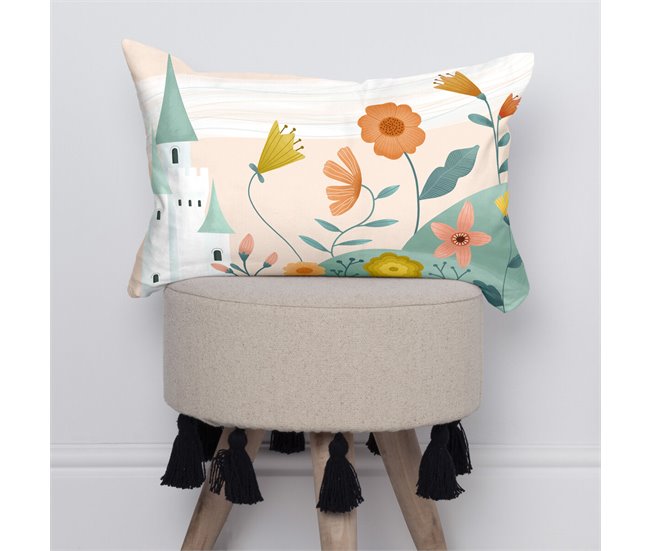 Funda de cojín Mr Fox Dreaming Multicolor